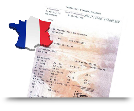 certificat d'immatriculation Plabennec 